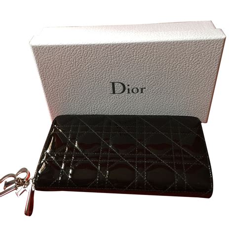 porte monnai dior|portefeuille Dior femme.